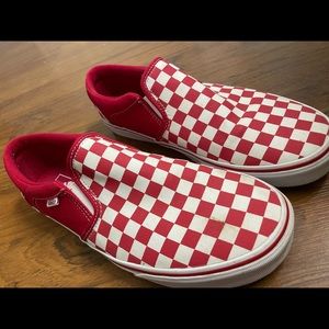Mens Red checkered Vans